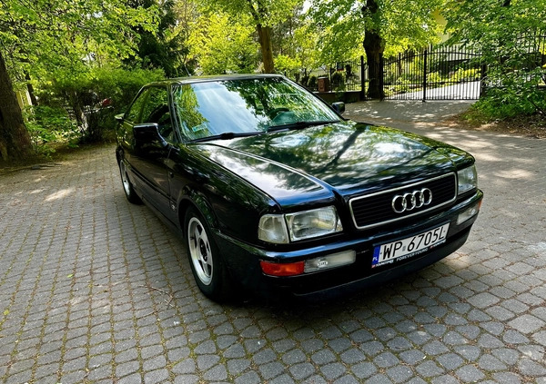 Audi Coupe cena 12500 przebieg: 177000, rok produkcji 1992 z Czarna Białostocka małe 277